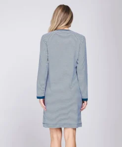 Dames nachthemd blauw