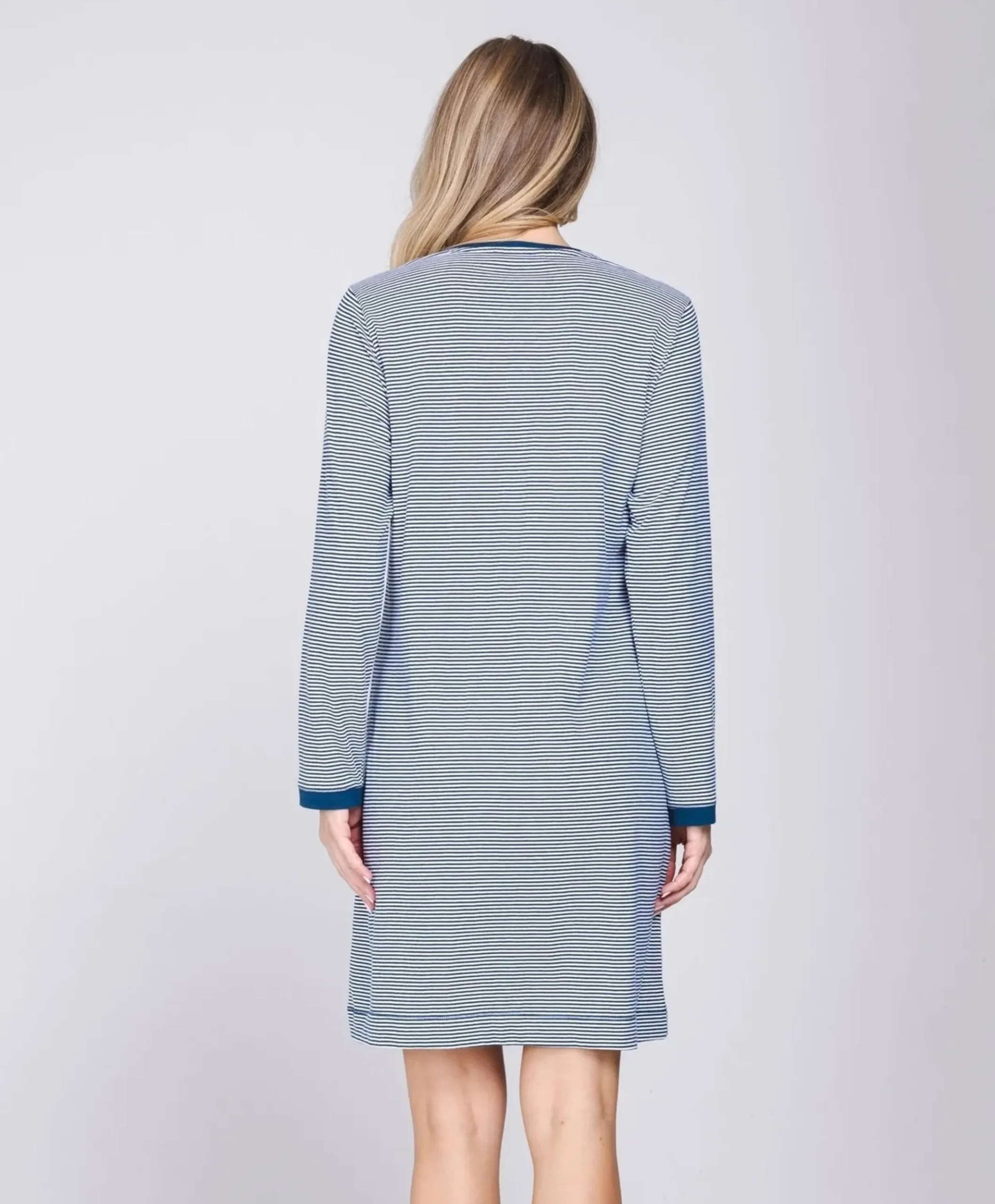 Dames nachthemd blauw