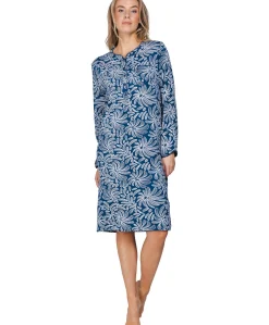 Dames nachthemd blauw