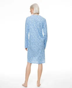 Dames nachthemd blauw