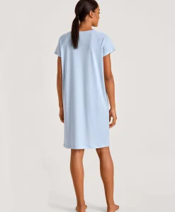 Dames nachthemd blauw