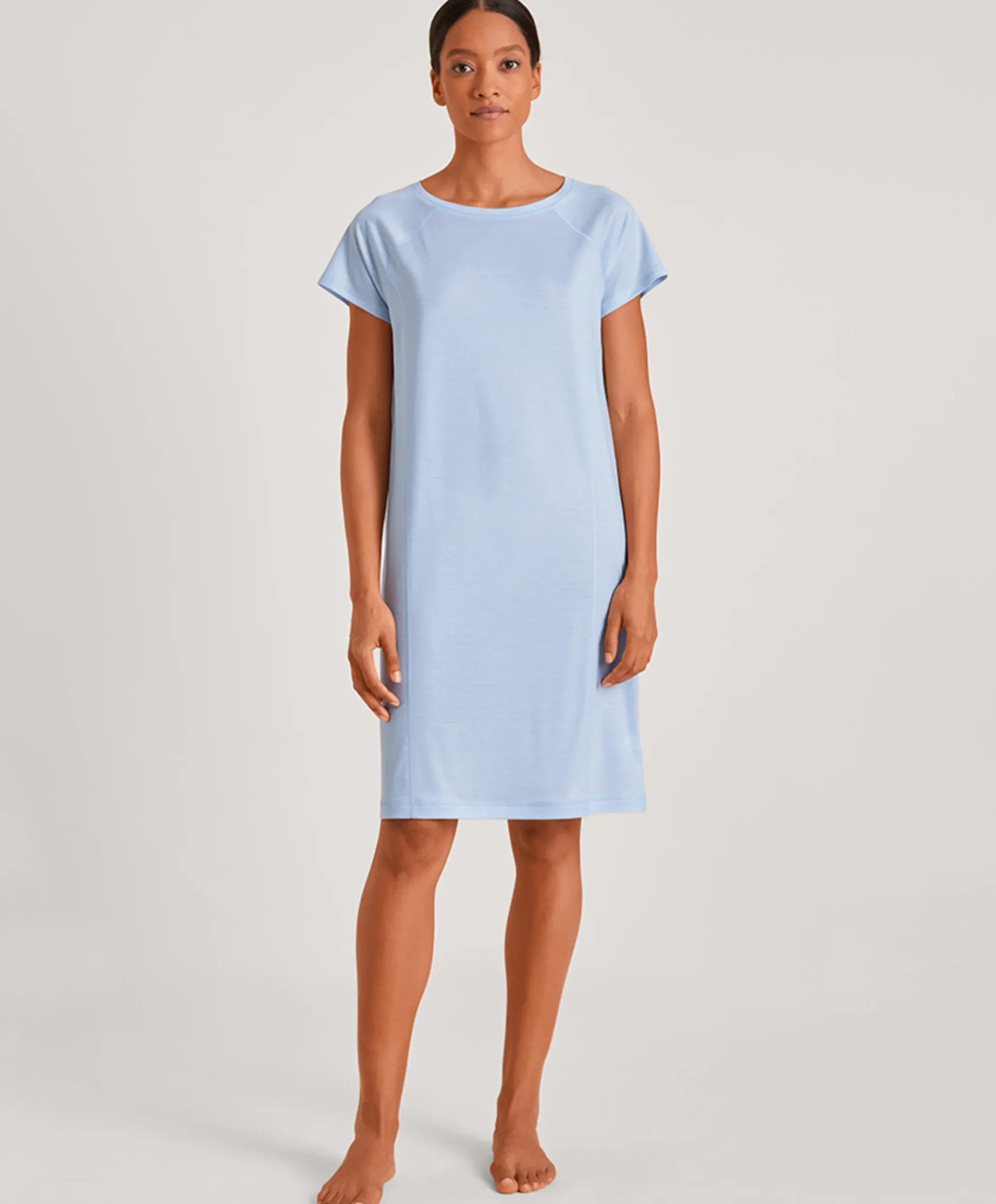 Dames nachthemd blauw