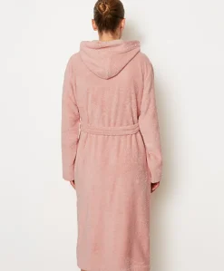 Dames ochtendjas roze