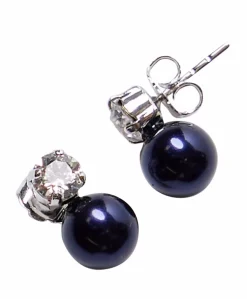Dames oorbellen blauw