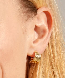 Dames oorbellen goud