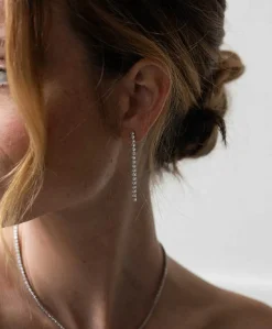 Dames oorbellen zilver
