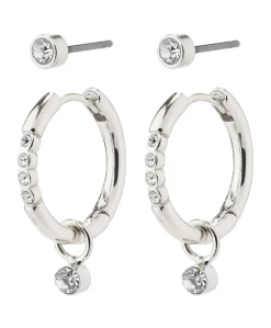 Dames oorbellen zilver