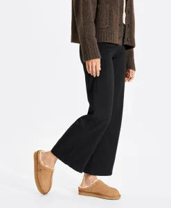 dames pantoffels bruin