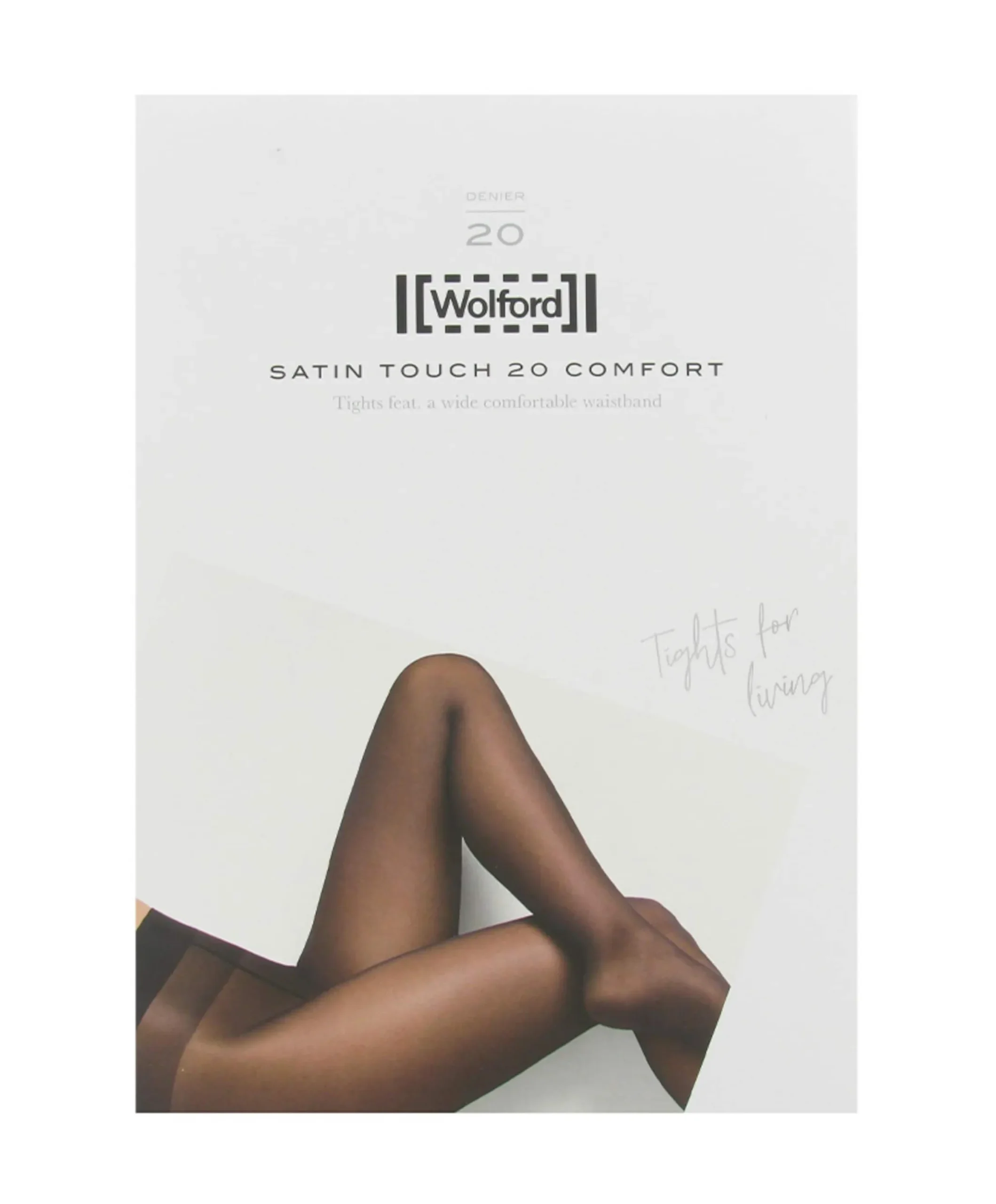 Dames panty 20 denier zwart