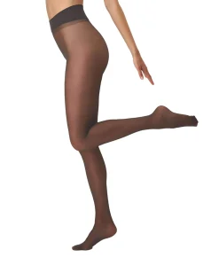 Dames panty Different 20 denier zwart