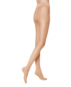 Dames panty Fresh up 10 denier cashmere beige