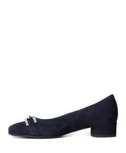 dames pumps blauw