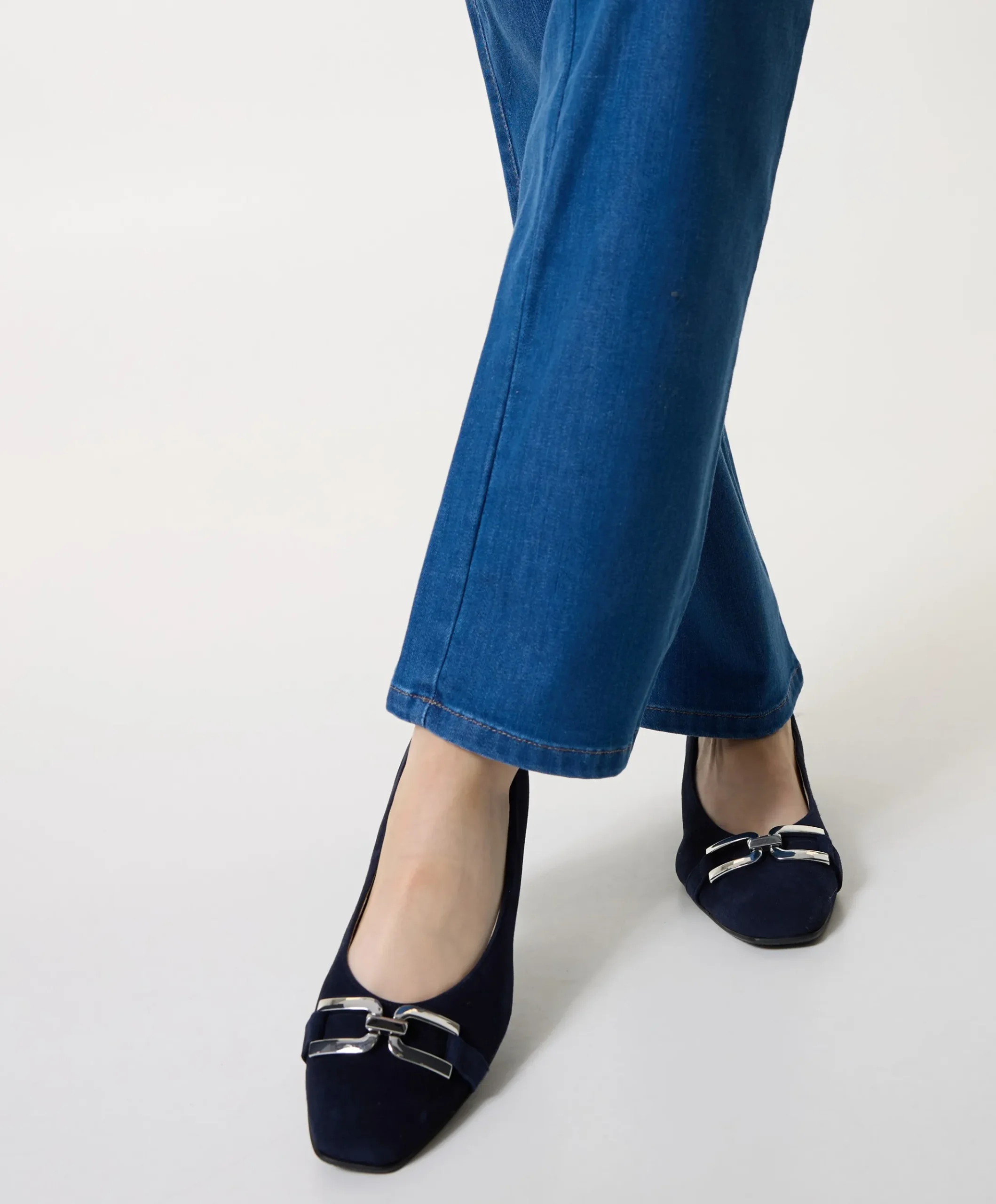 dames pumps blauw