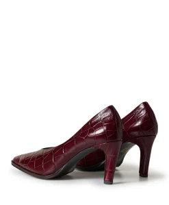 dames pumps bordeaux