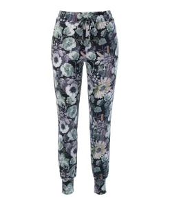 Dames pyjamabroek grijs