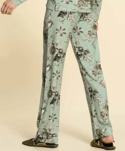 Dames pyjamabroek groen