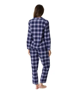 Dames pyjamaset blauw