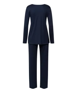 Dames pyjamaset blauw