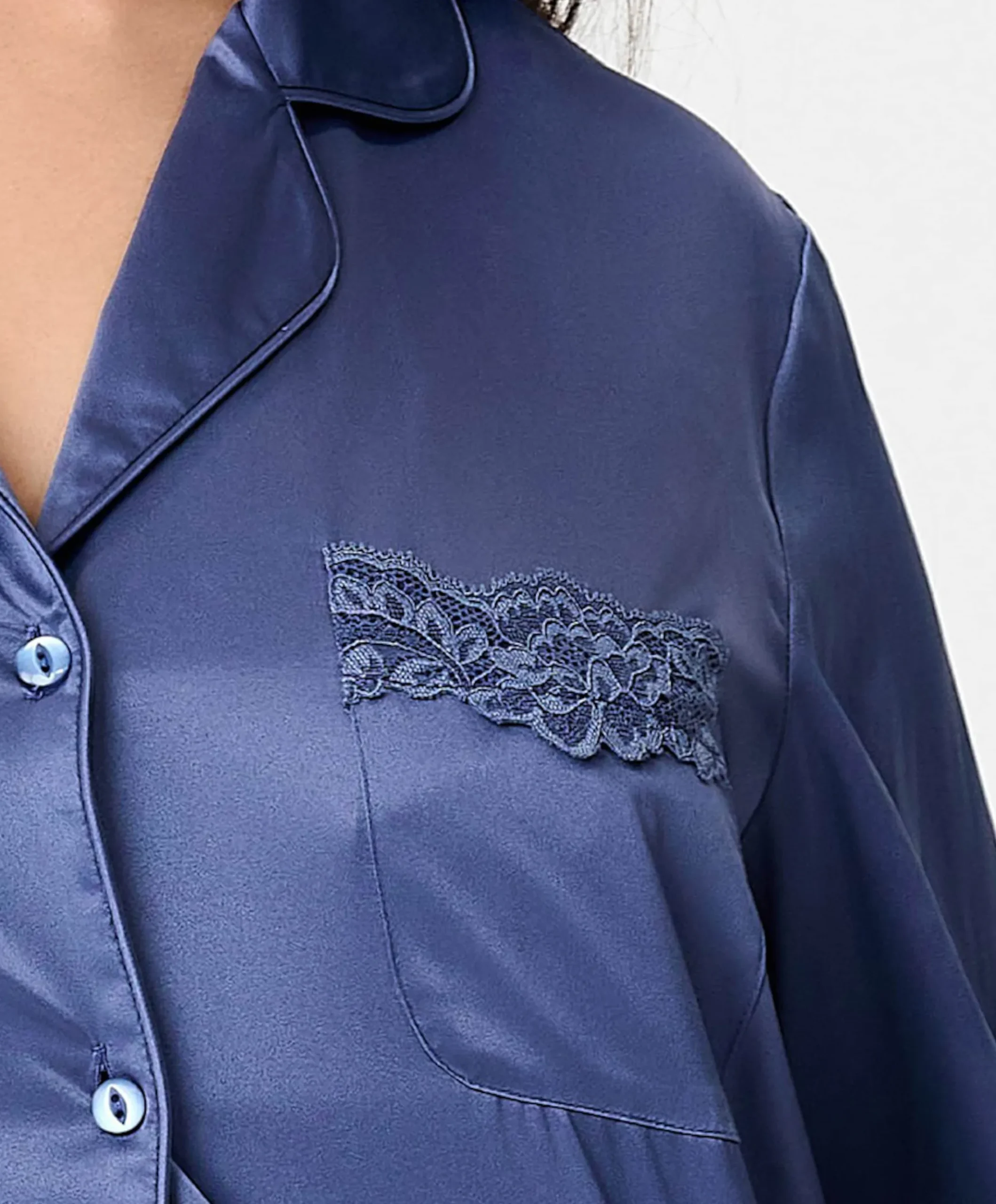 Dames pyjamaset grijs