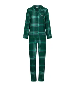 Dames pyjamaset groen