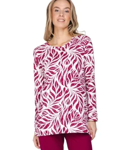 Dames pyjamaset rood