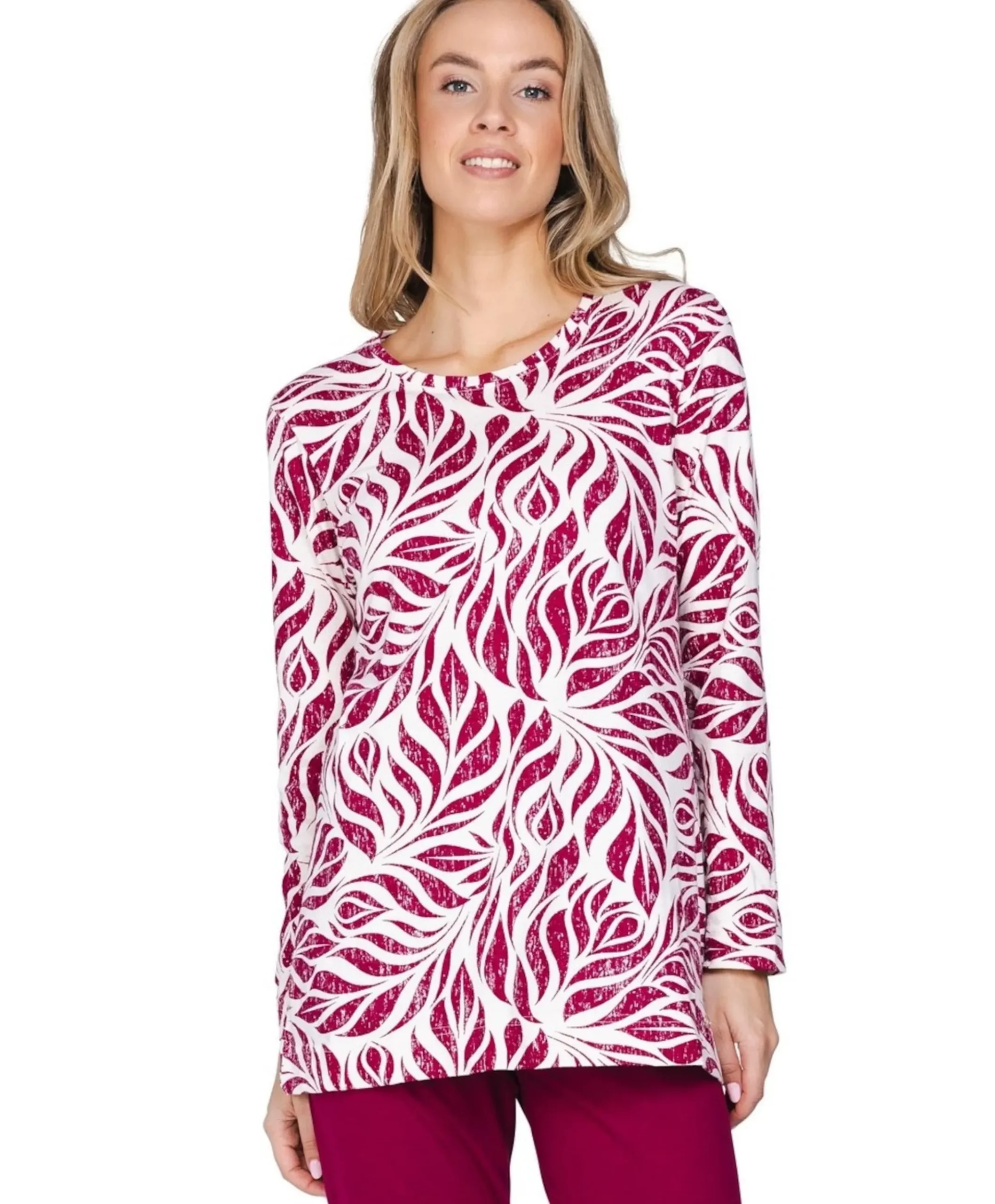 Dames pyjamaset rood
