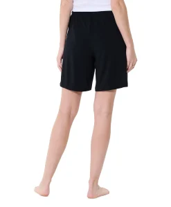 Dames pyjamashort zwart