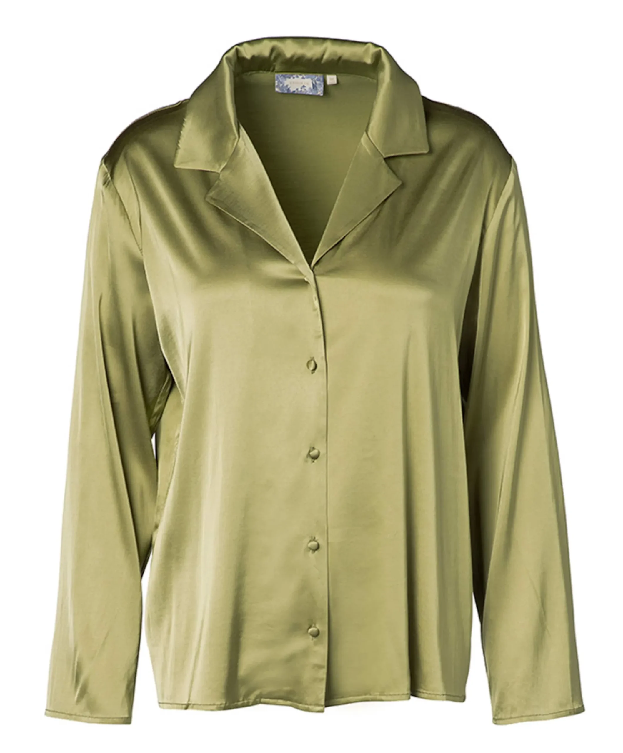 Dames pyjamatop groen
