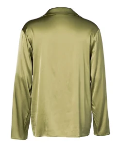 Dames pyjamatop groen
