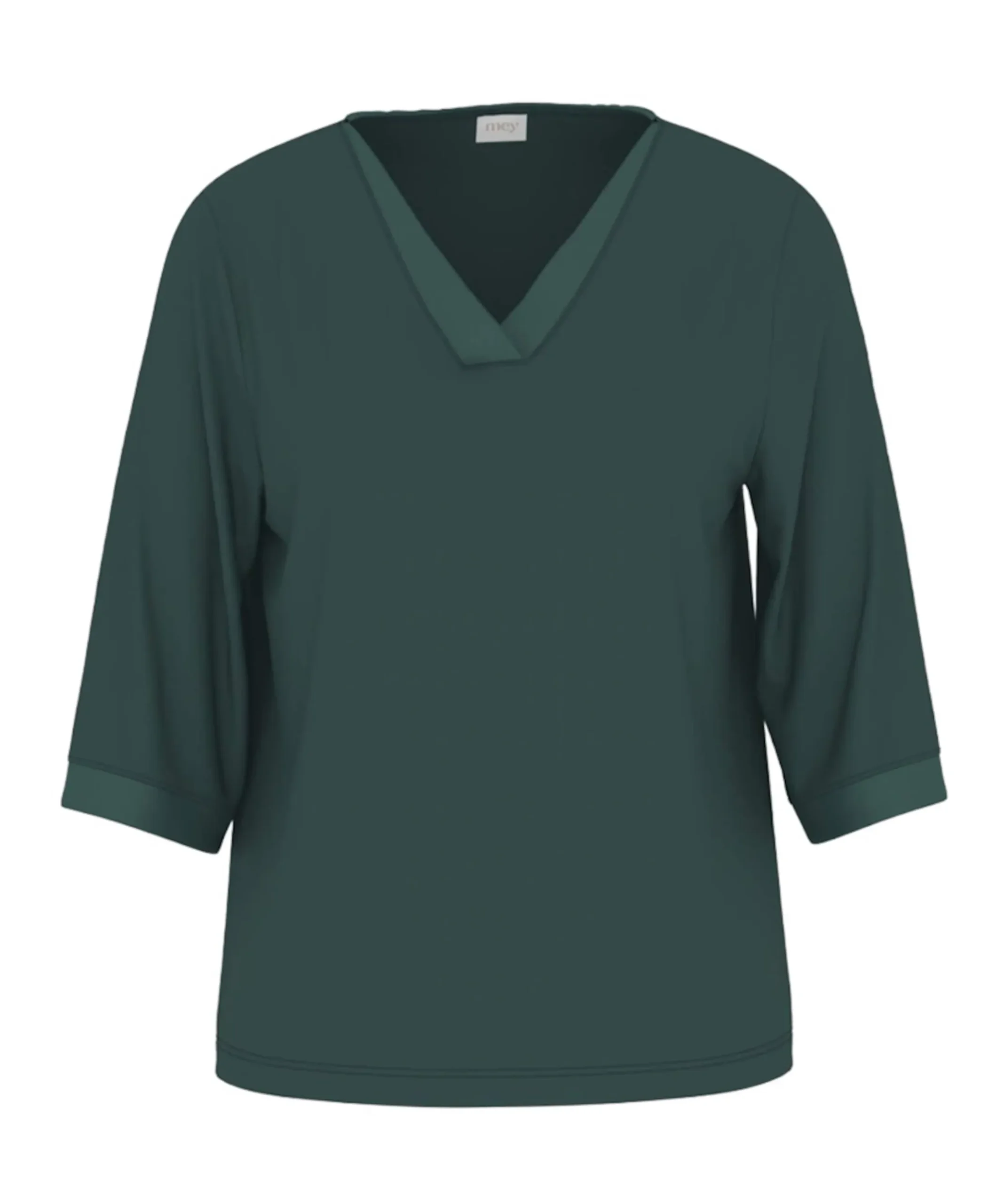 Dames pyjamatop groen