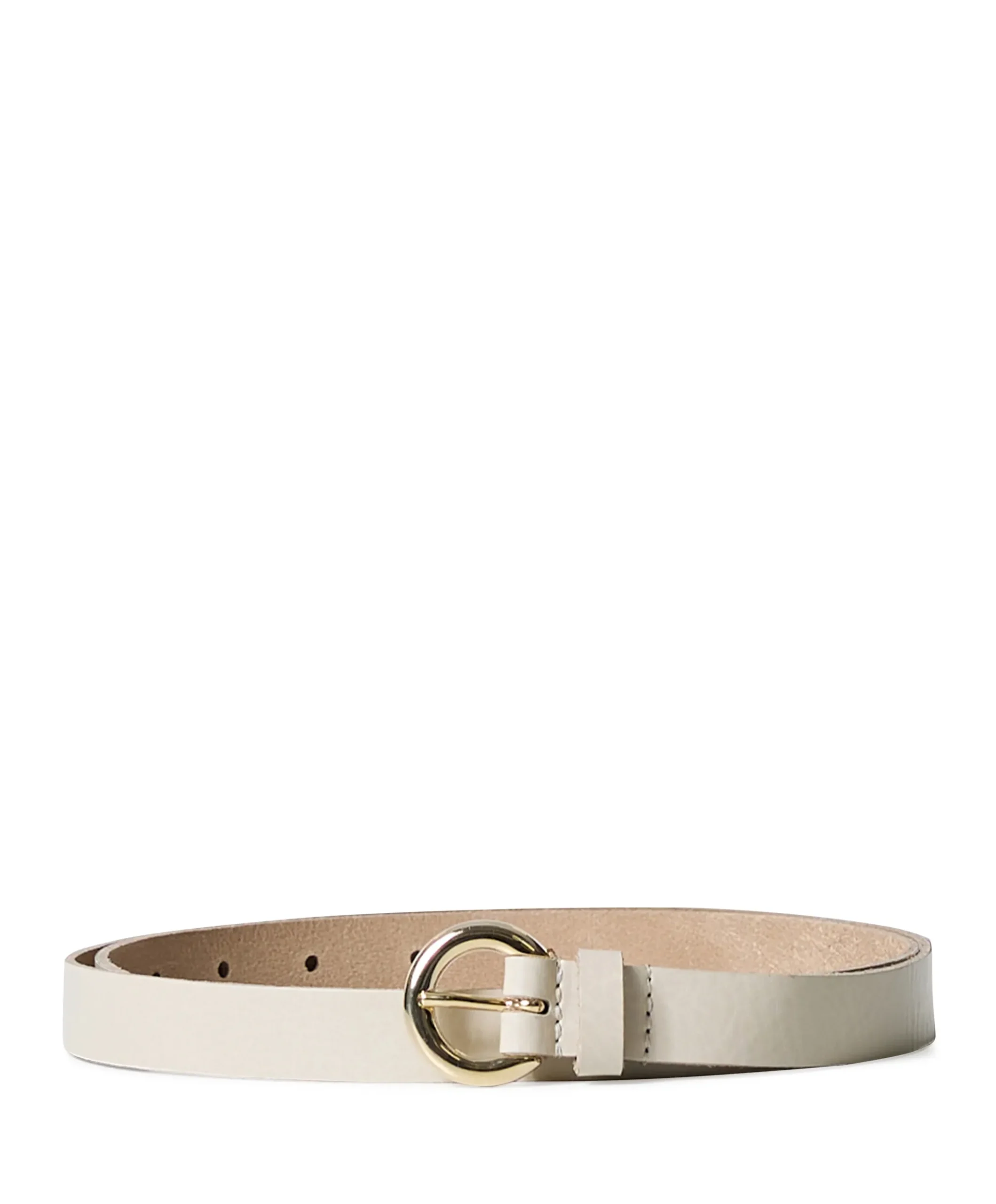 Dames riem beige