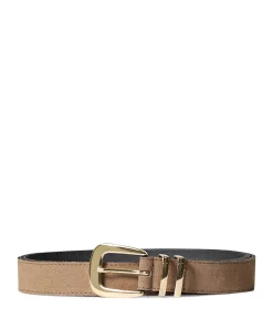 Dames riem beige
