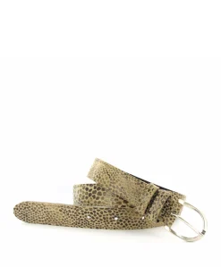 Dames riem beige