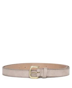 Dames riem beige