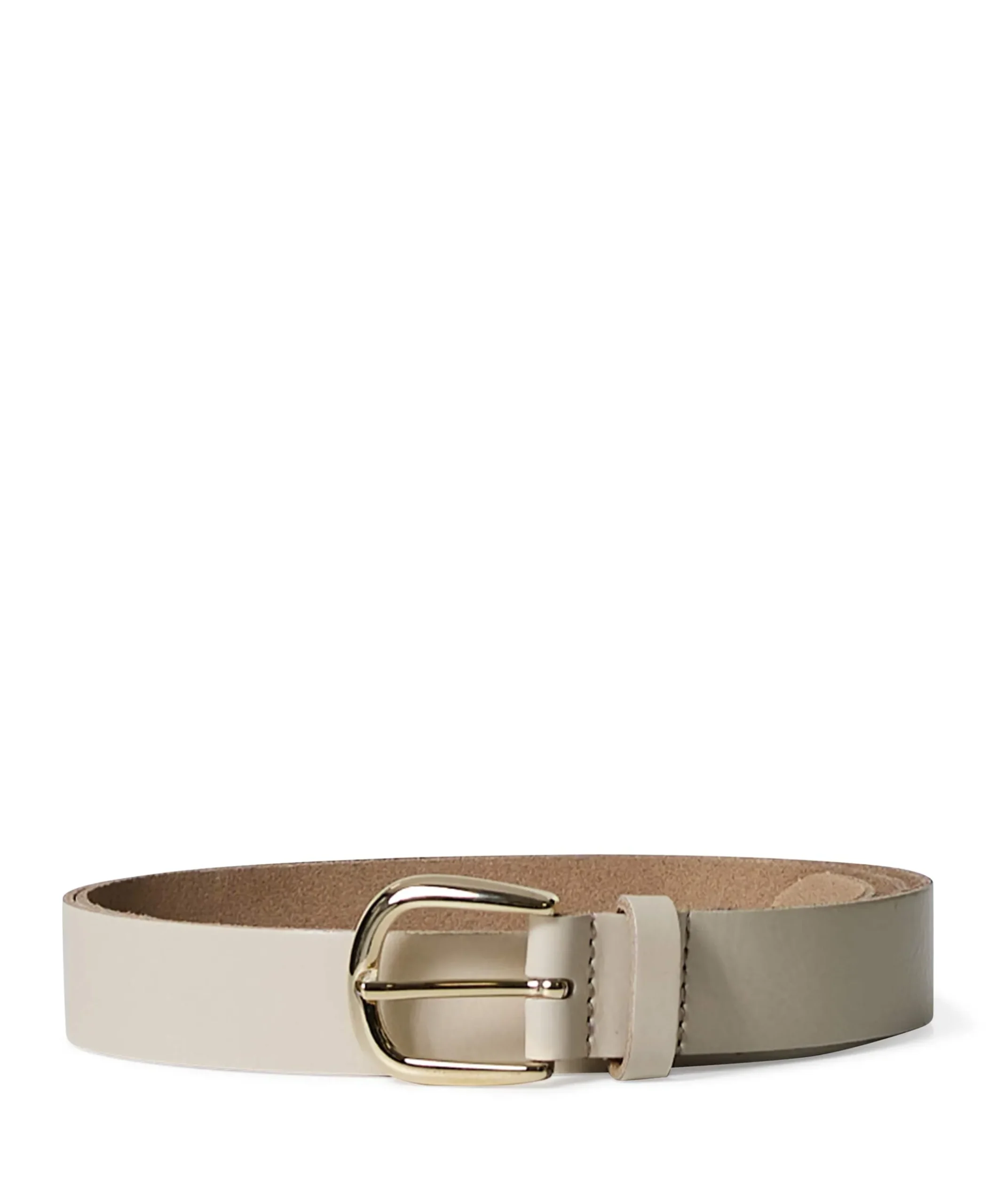 Dames riem beige