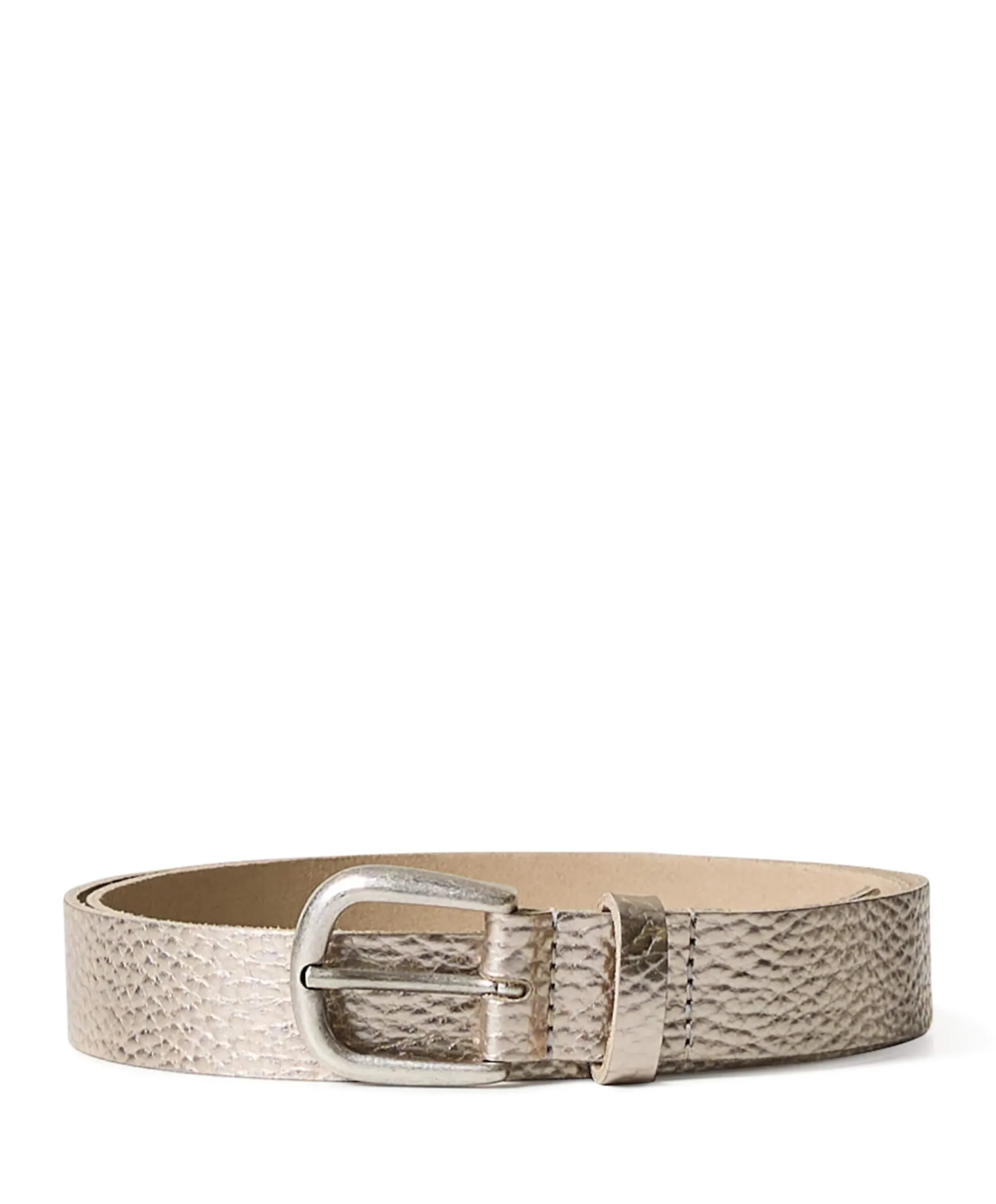 Dames riem beige