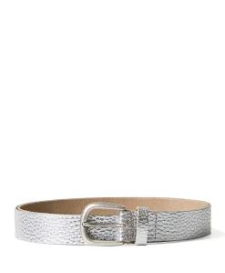 Dames riem zilver