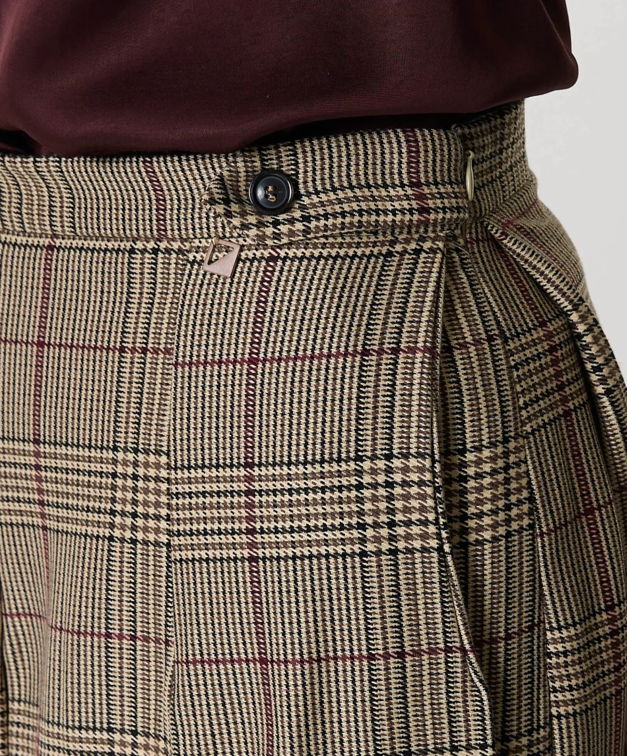 Dames rok beige