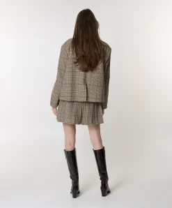 Dames rok beige