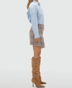 Dames rok beige