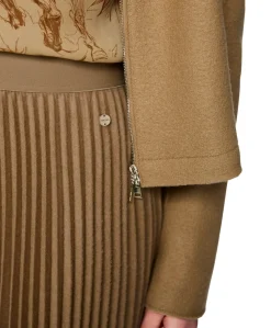 Dames rok beige