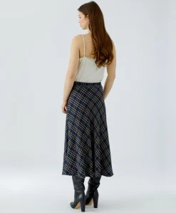 Dames rok blauw
