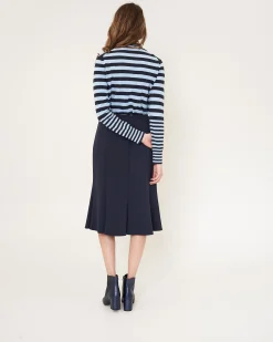 Dames rok blauw