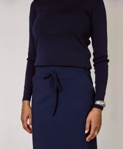 Dames rok blauw