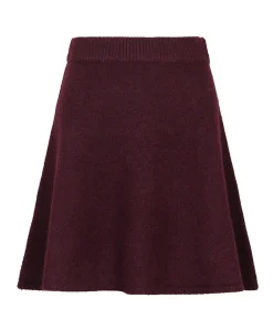 Dames rok bordeaux
