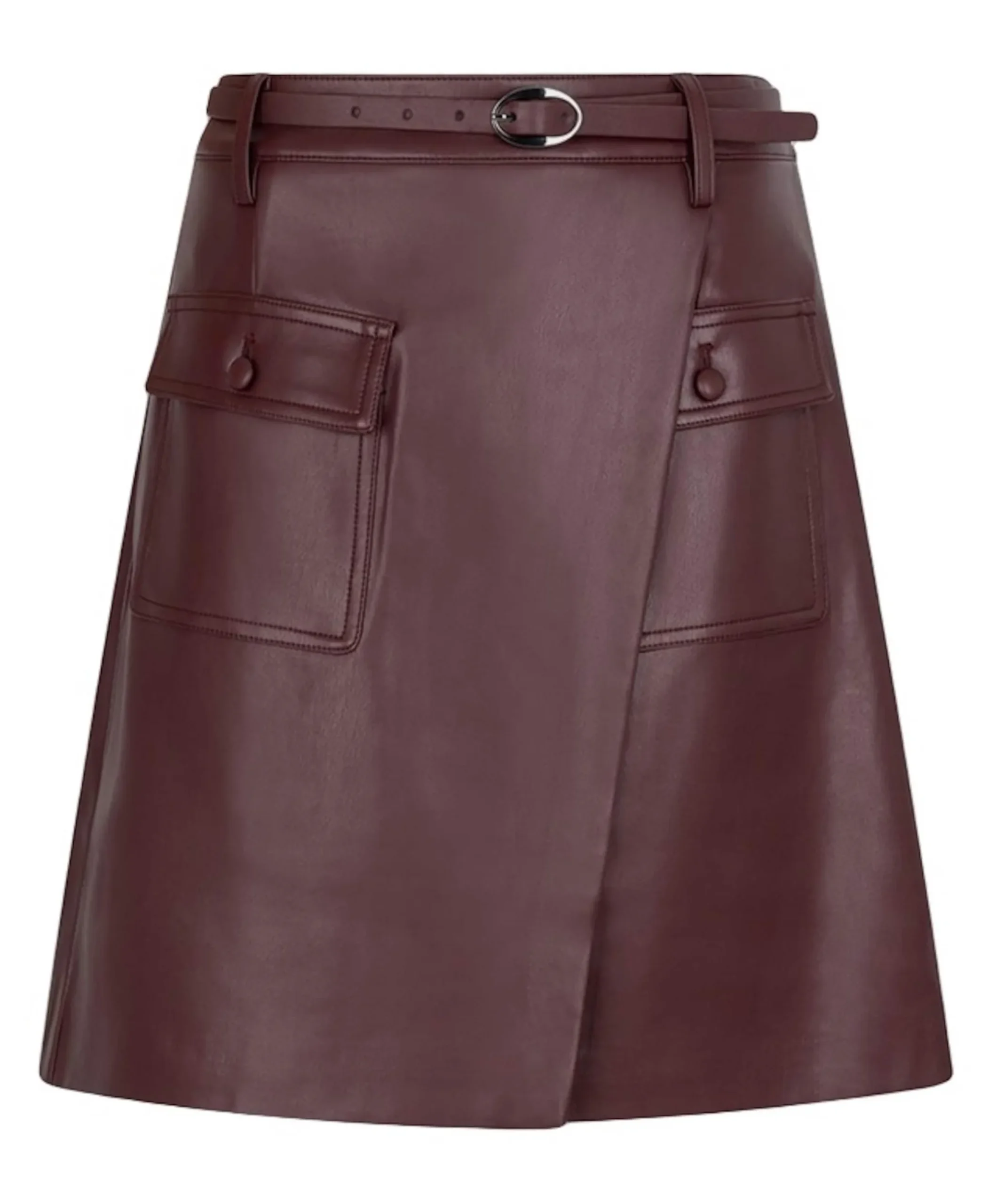 Dames rok bordeaux