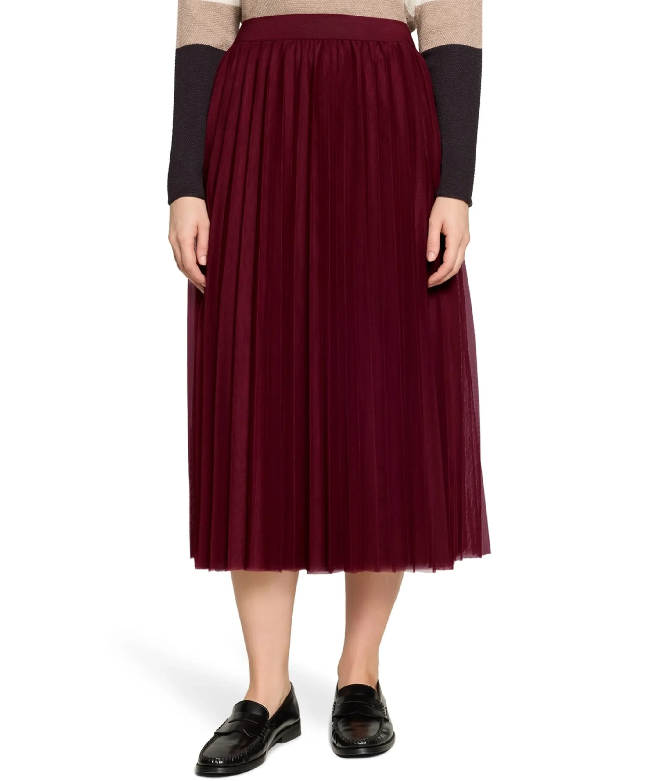 Dames rok bordeaux