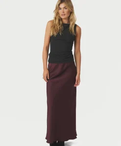 Dames rok bordeaux