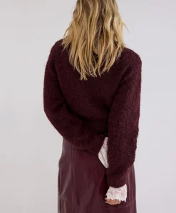 Dames rok bordeaux