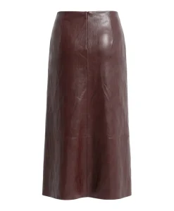 Dames rok bordeaux